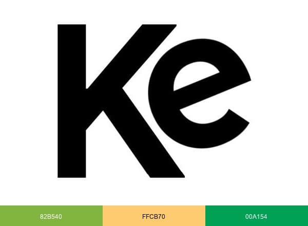 Keblog brand color palette