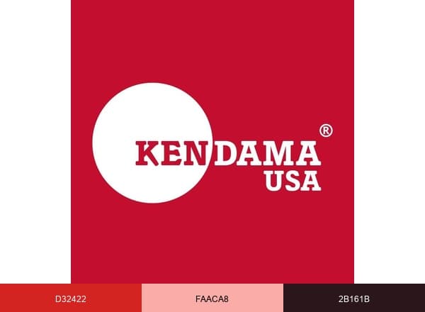 Kendama USA brand color palette
