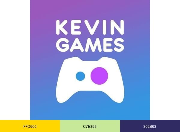 Kevin.games brand color palette