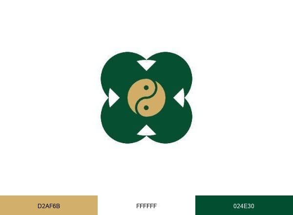 Khan Bank brand color palette