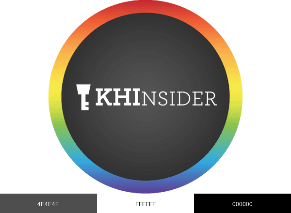 Kingdom Hearts Insider brand color palette