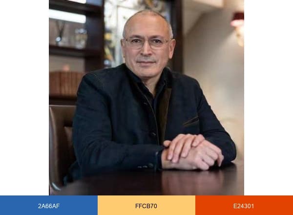 Khodorkovsky brand color palette