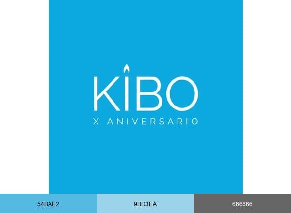 KIBO brand color palette