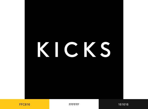 KICKS brand color palette