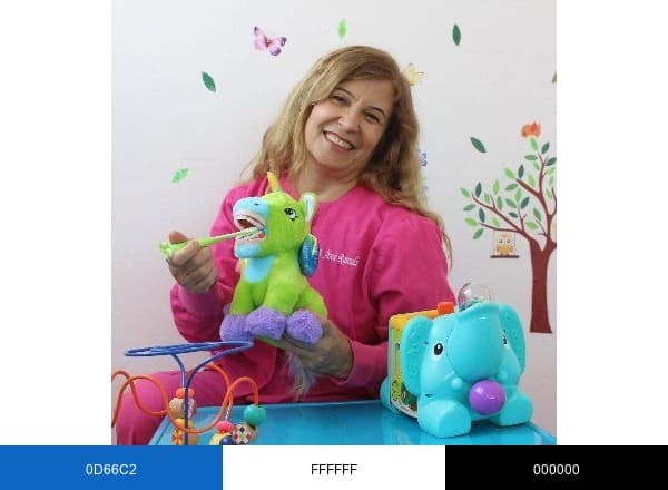 Kids Smiles Dentistry brand color palette