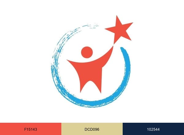 KidsFirst Singapore brand color palette