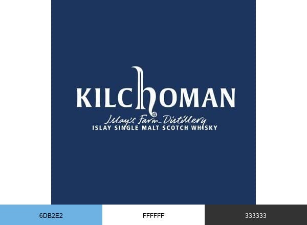 Kilchoman Distillery brand color palette