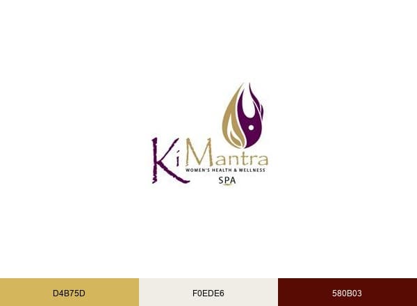 KiMantra SPA brand color palette