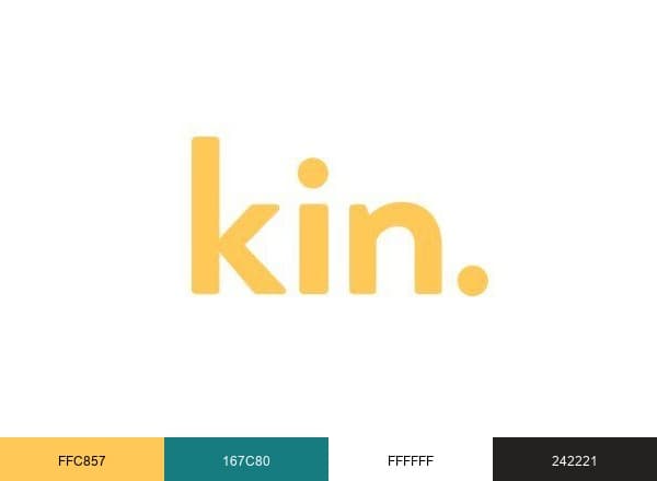 Kin brand color palette