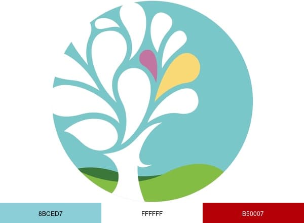 Kinderopvang De Geheime Tuin brand color palette