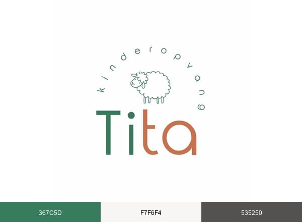 Ti Ta kinderopvang brand color palette