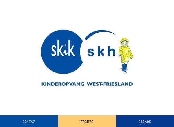 Stichting Kinderopvang West-Friesland brand color palette