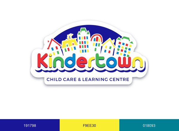 Kindertown Child Care brand color palette