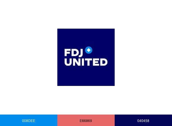 FDJ UNITED brand color palette