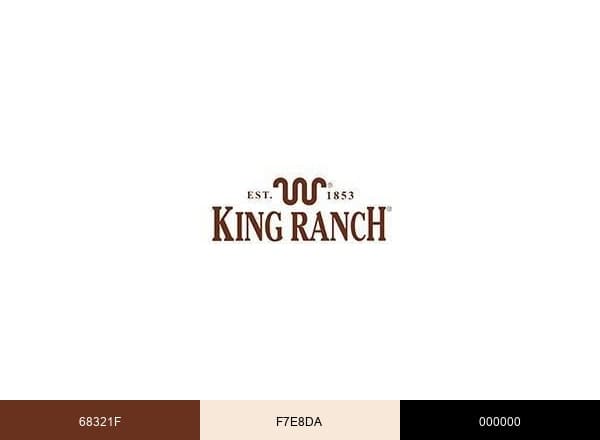 King Ranch brand color palette