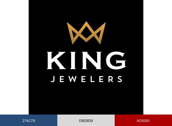 King Jewelers brand color palette