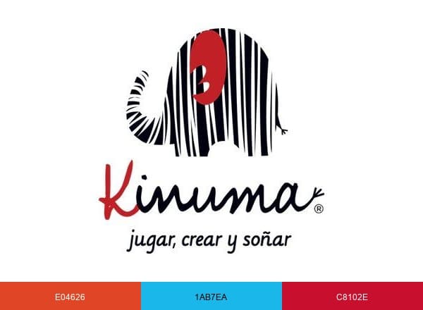 Kinuma.Com Juguetes brand color palette
