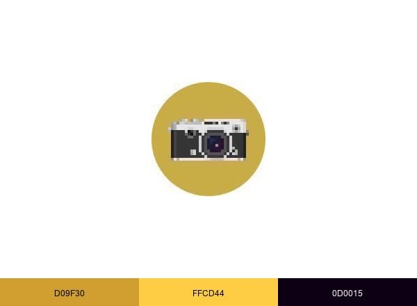 記憶カメラ brand color palette