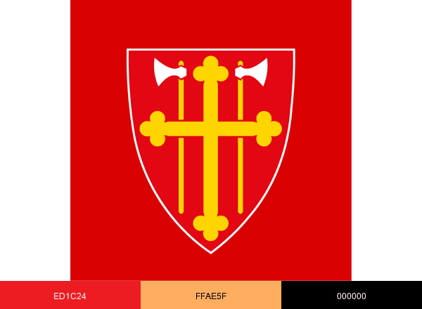 Den norske kirke brand color palette