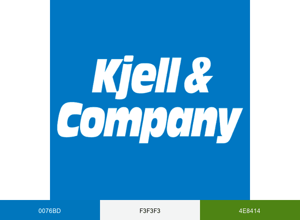 Kjell & Company brand color palette