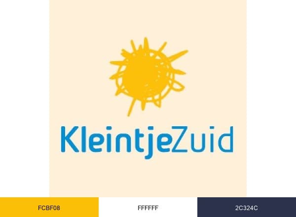 Kinder- en Naschoolse opvang KleintjeZuid brand color palette