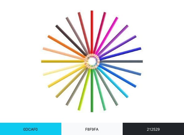 Kleur-v-Kind brand color palette