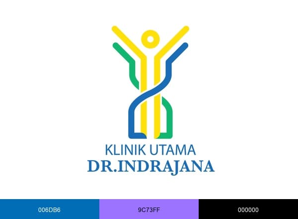 Klinik Utama DR Indrajana brand color palette