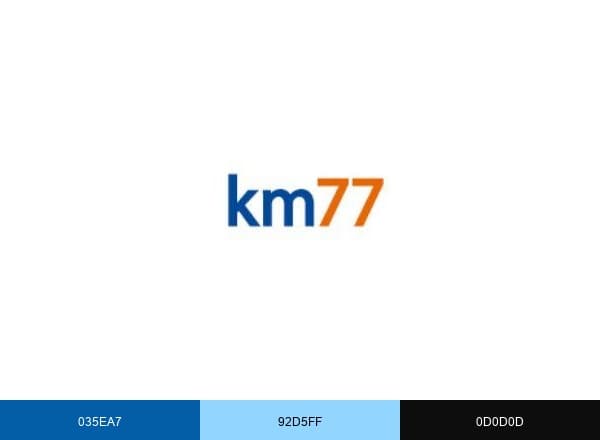 Km77 Com brand color palette