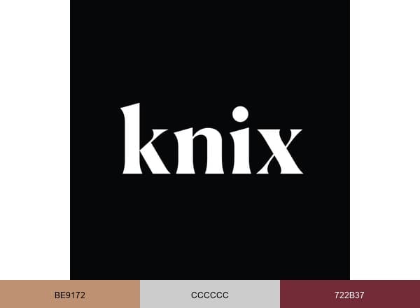 Knix brand color palette
