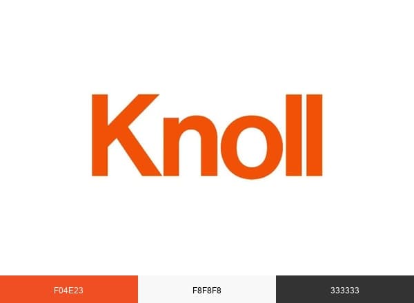 Knoll brand color palette