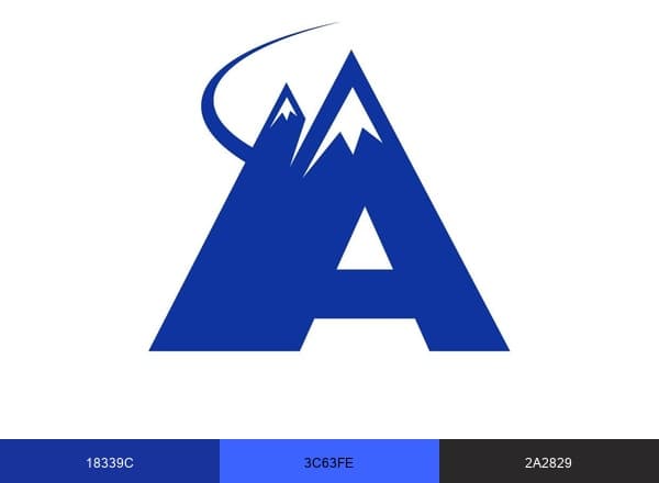 Apex Vascular brand color palette