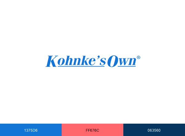 Kohnke's Own brand color palette