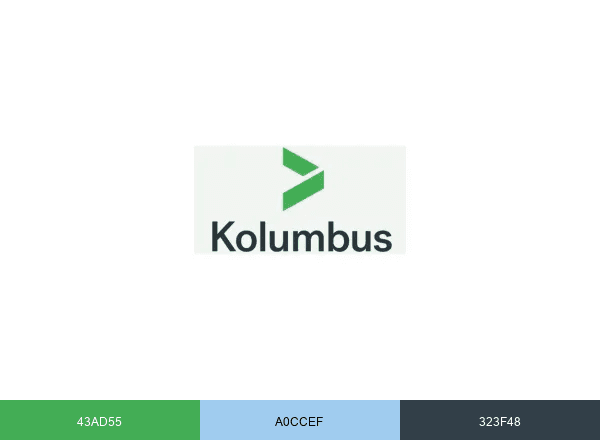 Kolumbus brand color palette