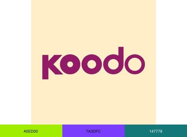 Koodo brand color palette