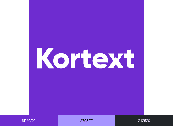 Kortext brand color palette