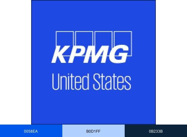 KPMG US brand color palette