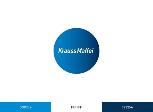 KraussMaffei brand color palette