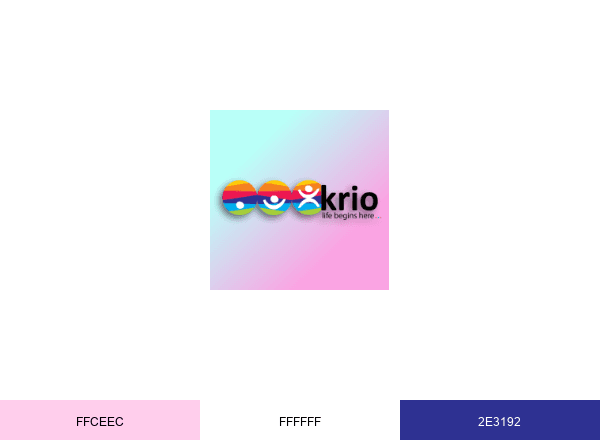 Krio Educare Private Limited brand color palette