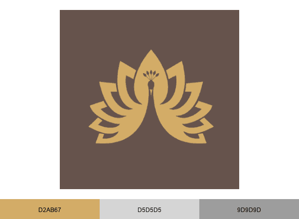 Krishna Jewellers Pearls & Gems brand color palette