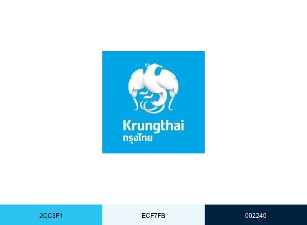 Krungthai_Care brand color palette