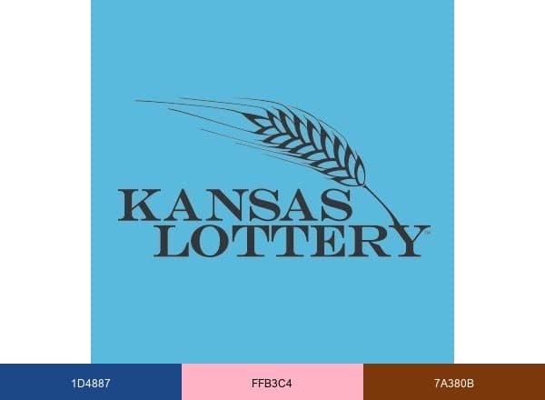 Kansas Lottery brand color palette