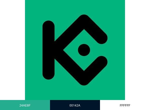 KuCoin brand color palette