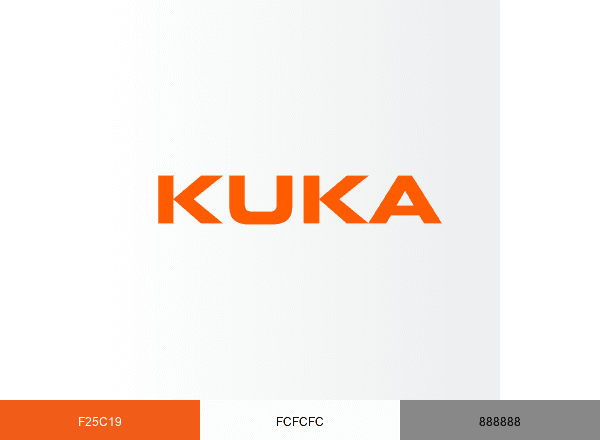 KUKA brand color palette