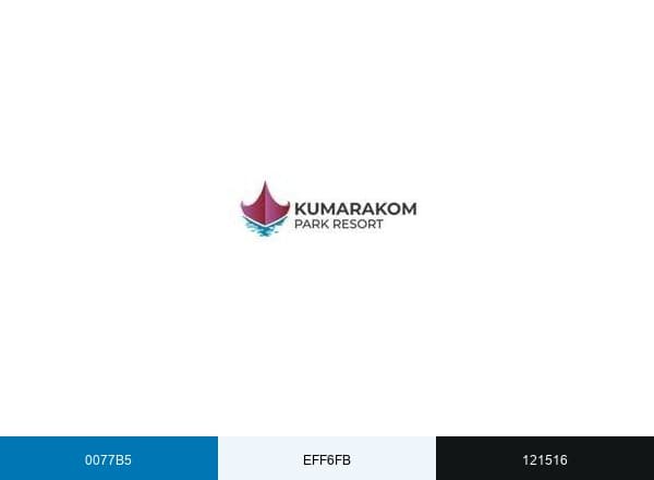Kumarakom Park Resort brand color palette
