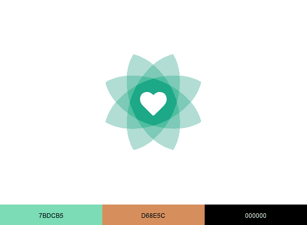 KVC Health Systems brand color palette