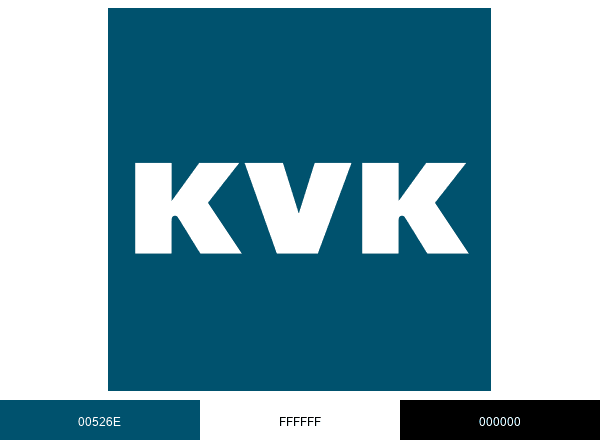 Kamer van Koophandel brand color palette