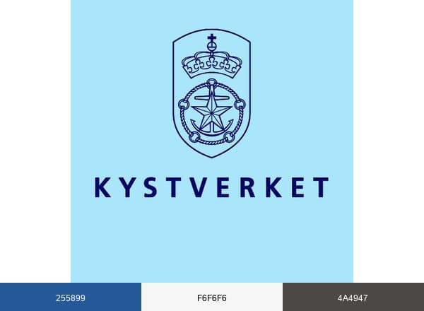 Kystverket brand color palette
