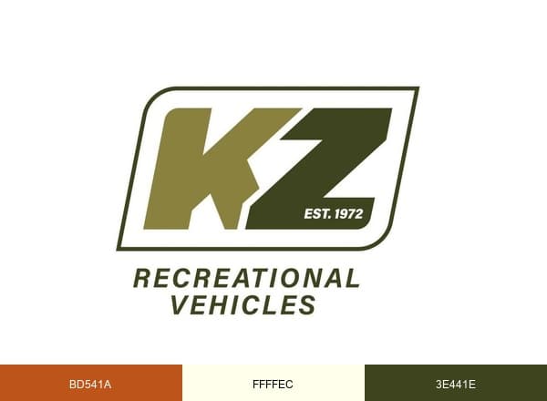 KZ RV brand color palette