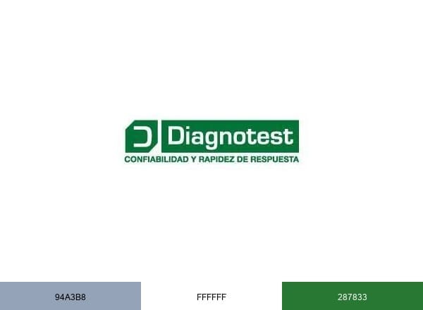 Laboratorio Diagnotest brand color palette