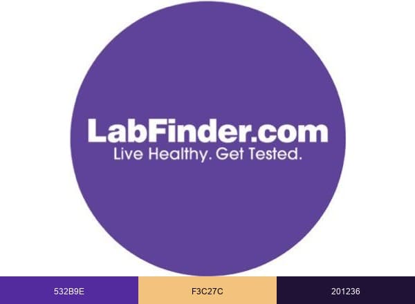 LabFinder brand color palette
